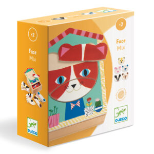 Set drvenih puzzli - lica