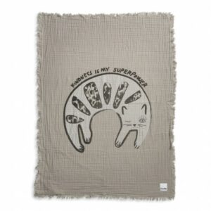 Mekana pamučna dekica - Kindness Cat