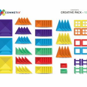 Creative set Connetix Tiles - 100 dijelova
