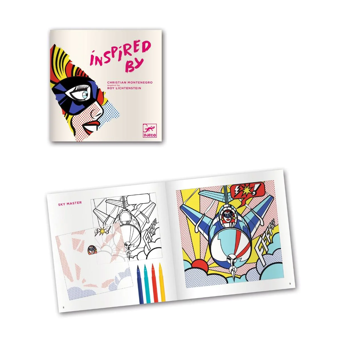 Bojanka Superheroes - 4 ilustracije