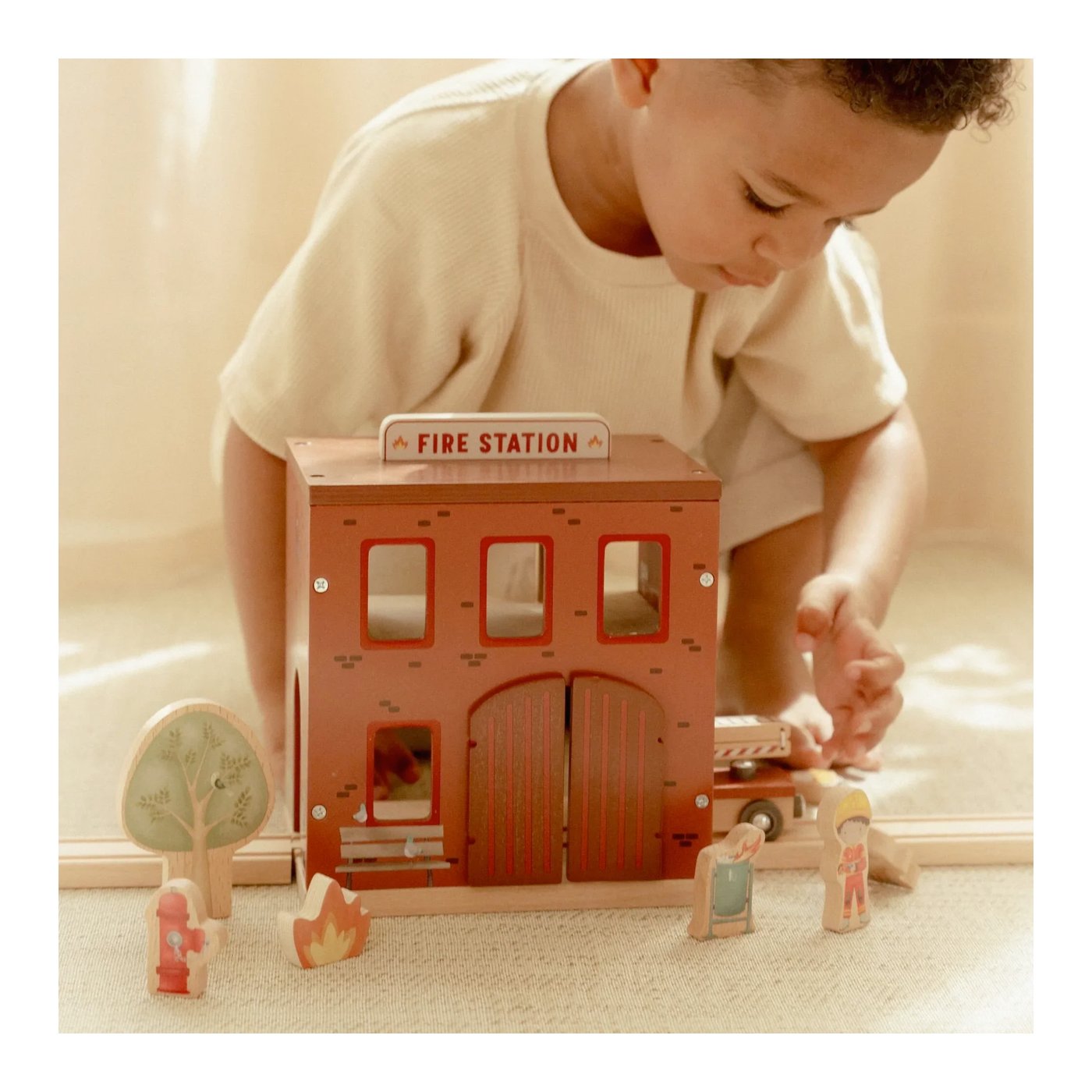 Drvena vatrogasna postaja - nadogradnja na prugu Drvena vatrogasna postaja - nadogradnja na prugu