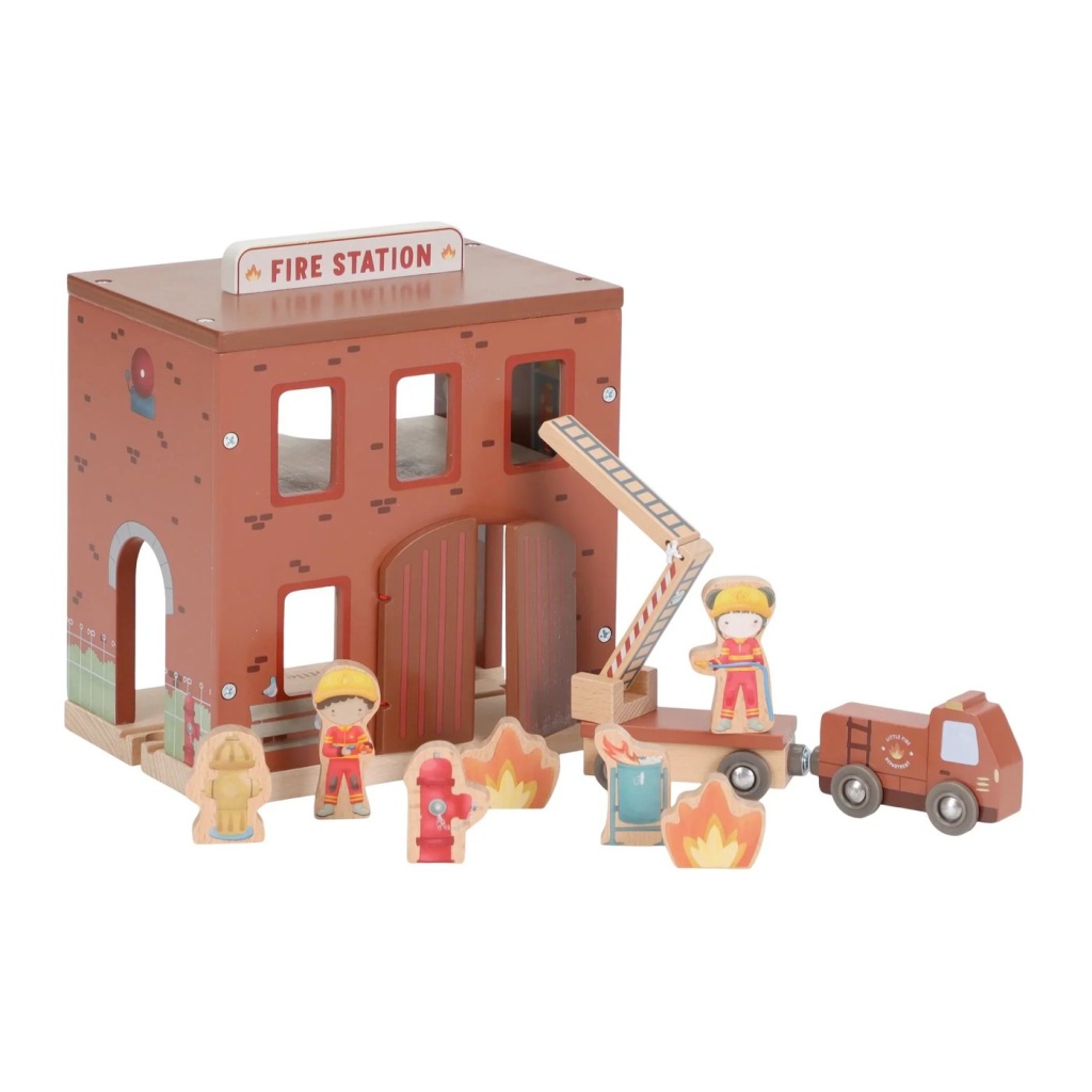 Drvena vatrogasna postaja - nadogradnja na prugu Drvena vatrogasna postaja - nadogradnja na prugu