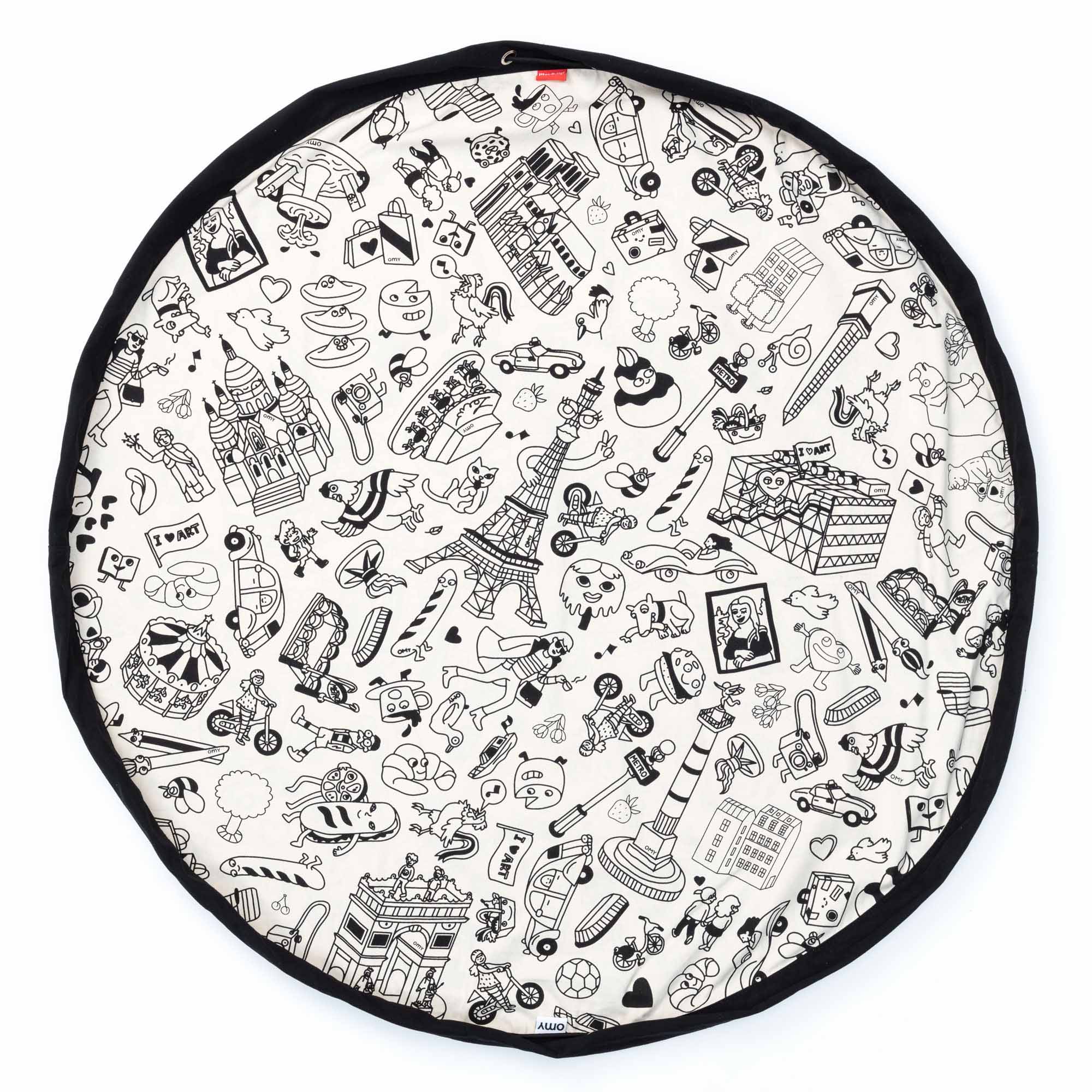 Play and Go 2u1 podloga za igru i vreća za igračke - Omy Paris