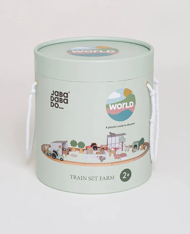 Drvena Farma sa prugicama, životinjama i vozilima