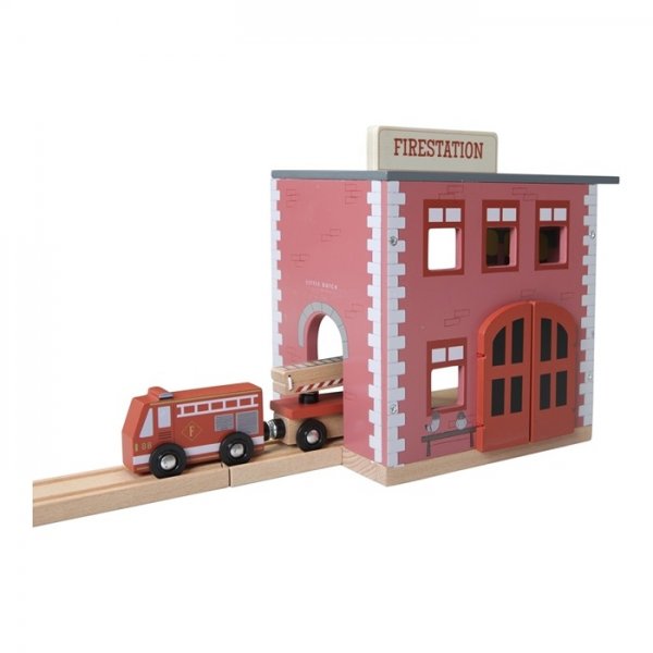 Drvena vatrogasna postaja - nadogradnja na prugu