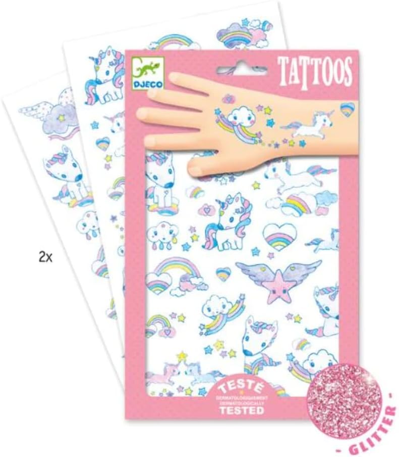 DJECO Dječije tetovaže - Jednorog