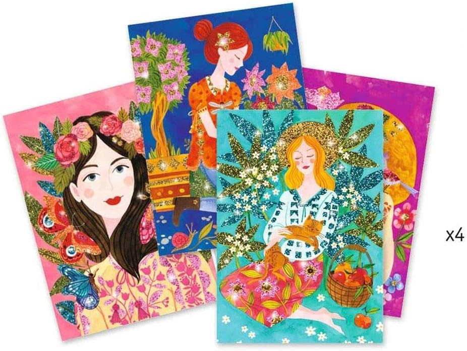 Gliter bojanka - Mirisno cvijeće