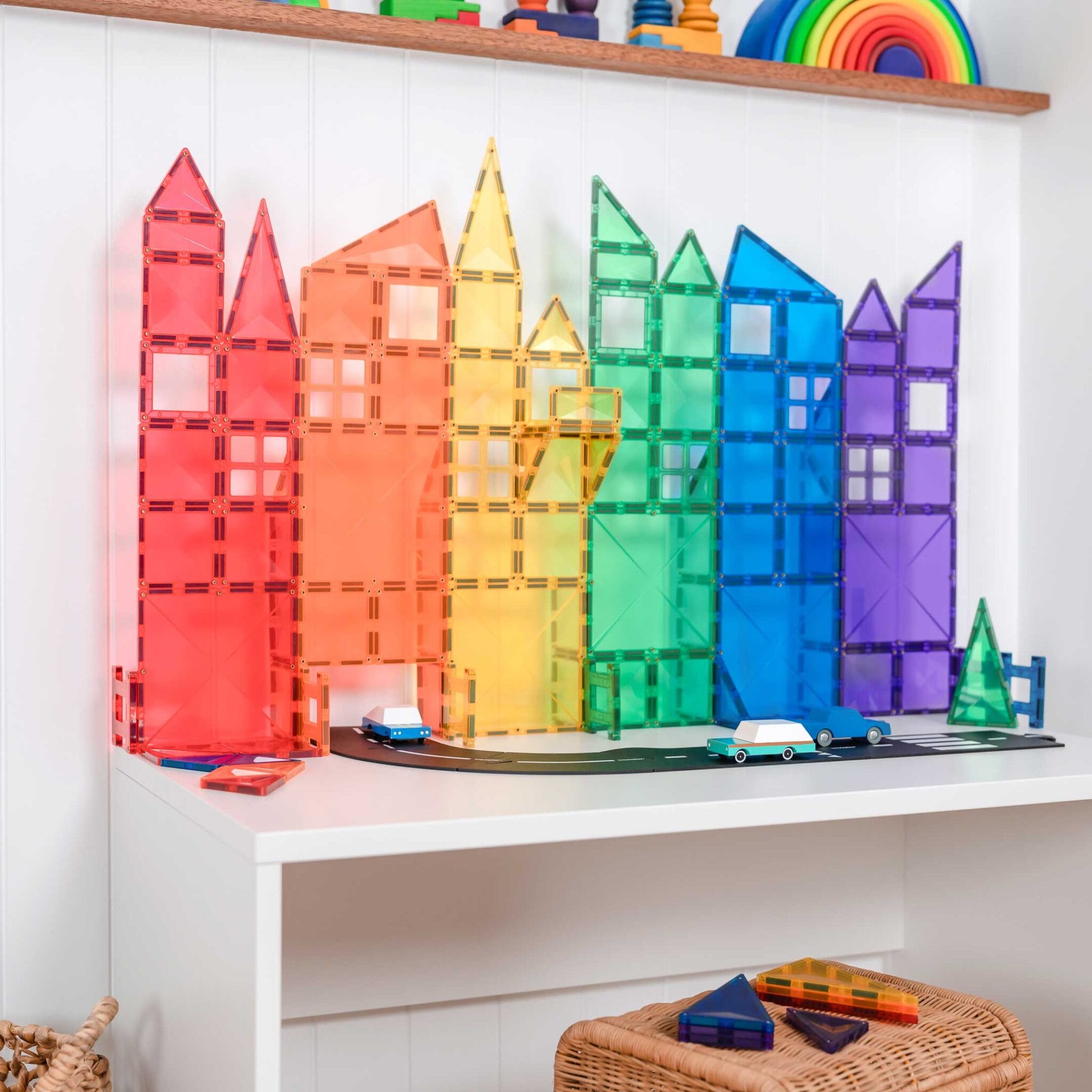 Creative set Connetix Tiles - Rainbow 102dijela Creative set Connetix Tiles - Rainbow 102dijela