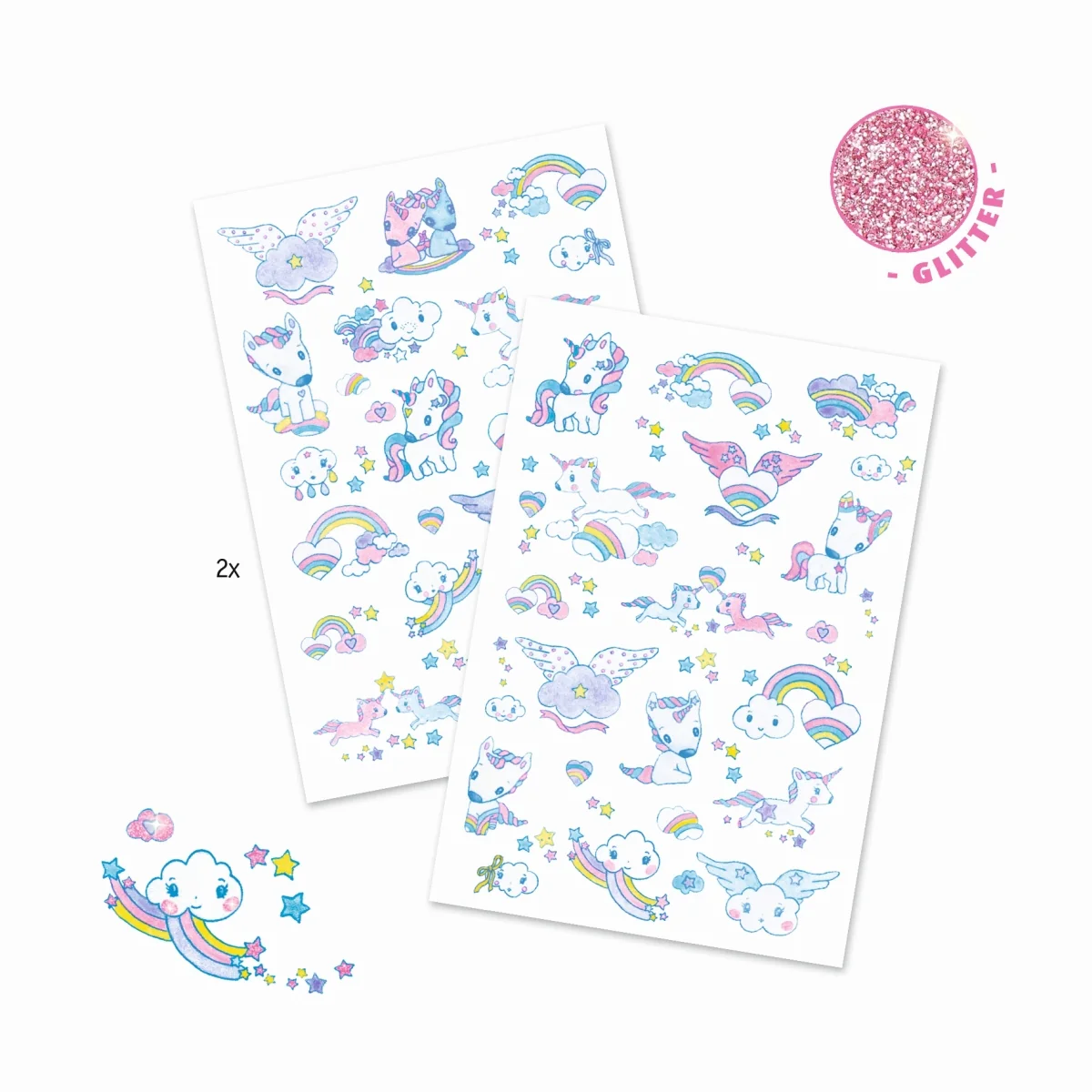 DJECO Dječije tetovaže - Jednorog