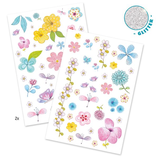 DJECO Dječije tetovaže - Cvijeće