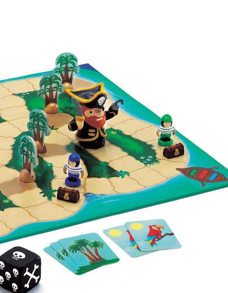 DJECO Big Pirate Društvena igra - 5 do 9 godina