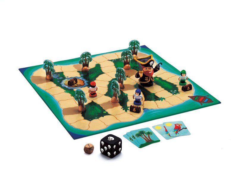 DJECO Big Pirate Društvena igra - 5 do 9 godina