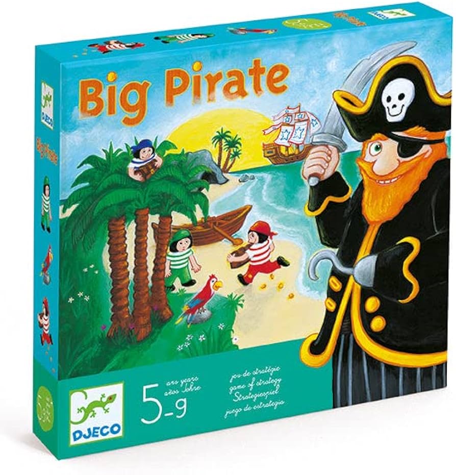 DJECO društvena igra Big Pirate
