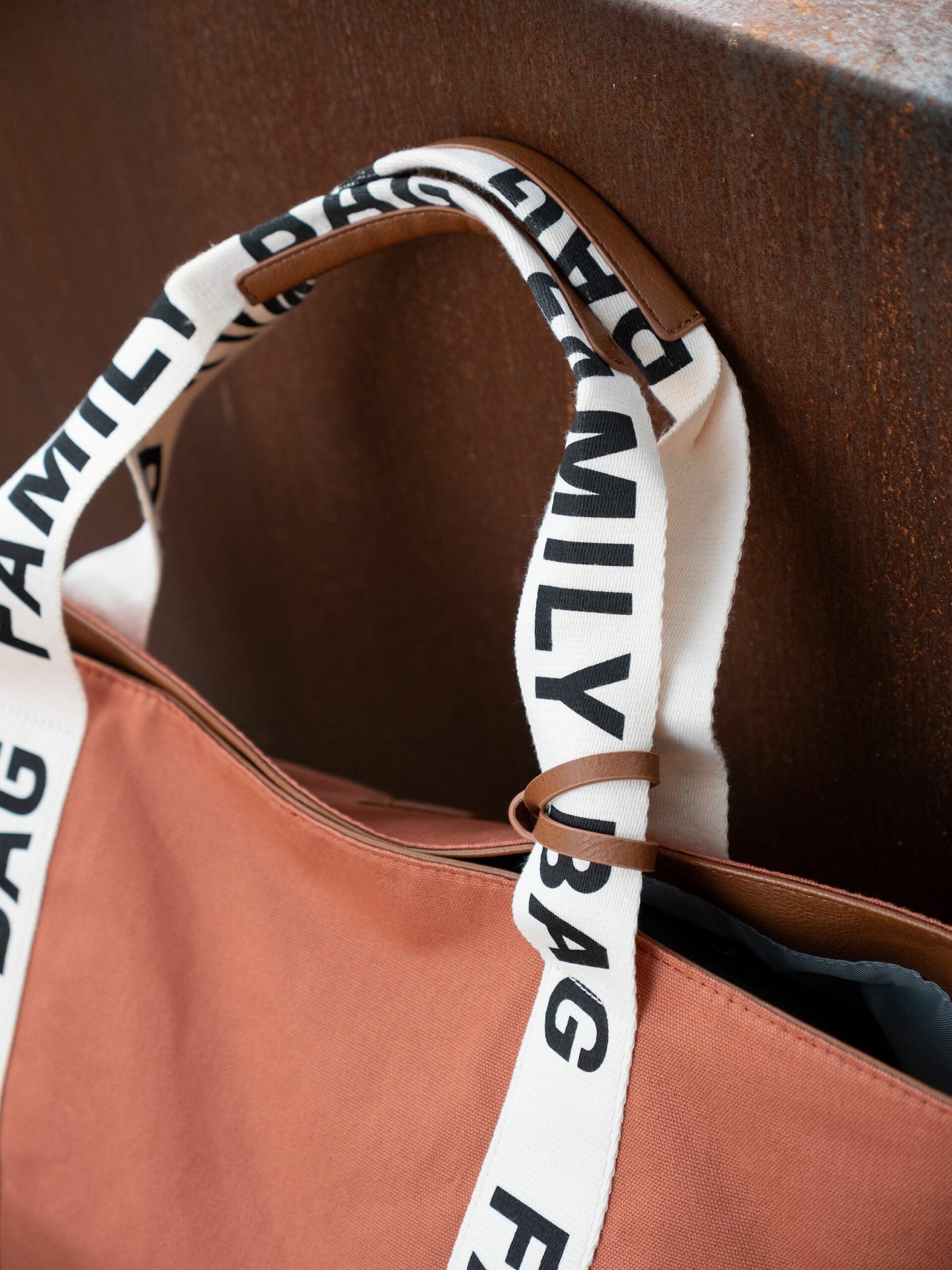 Childhome torba Family bag - Signature Canvas Terracotta