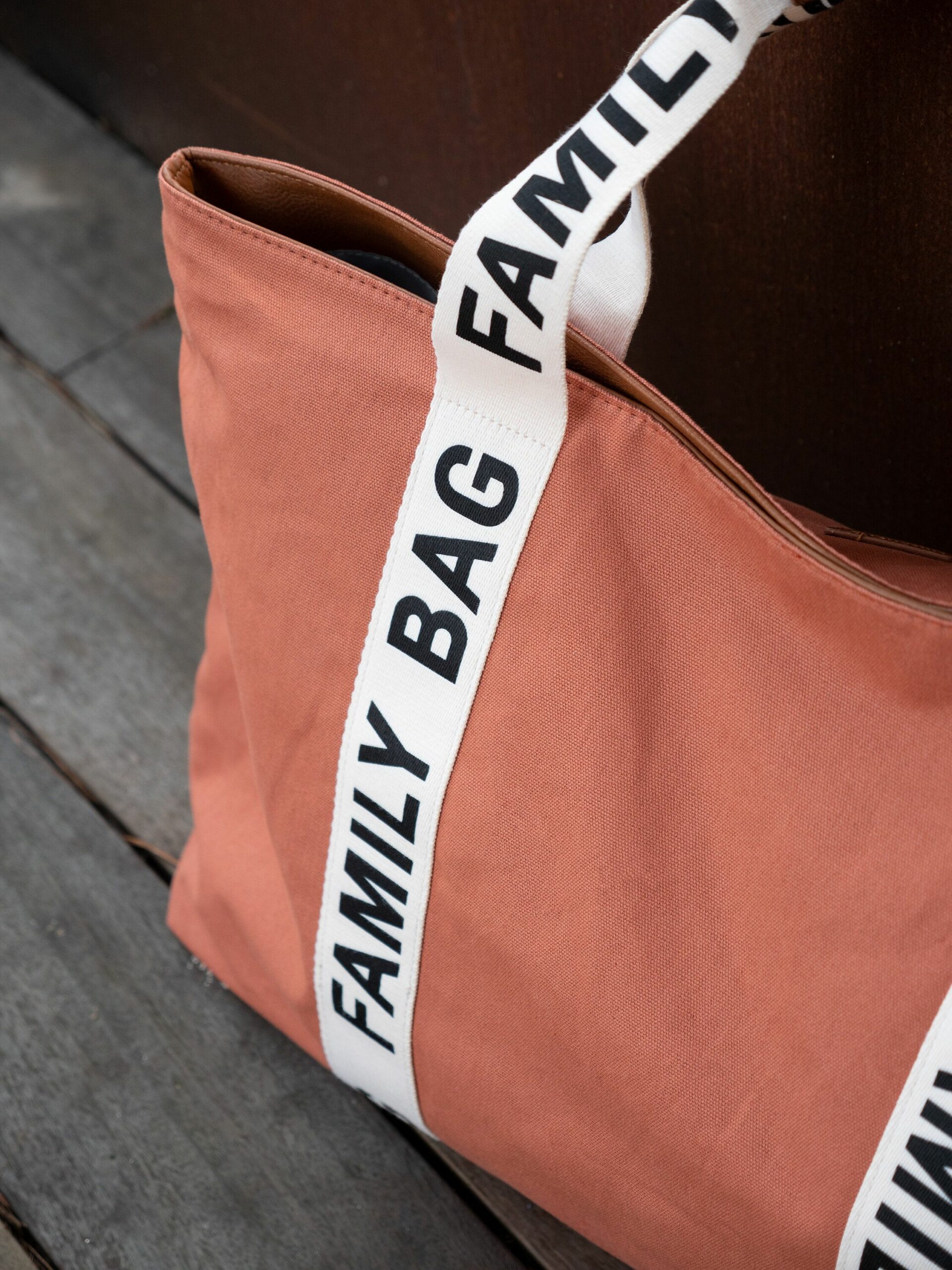 Childhome torba Family bag - Signature Canvas Terracotta