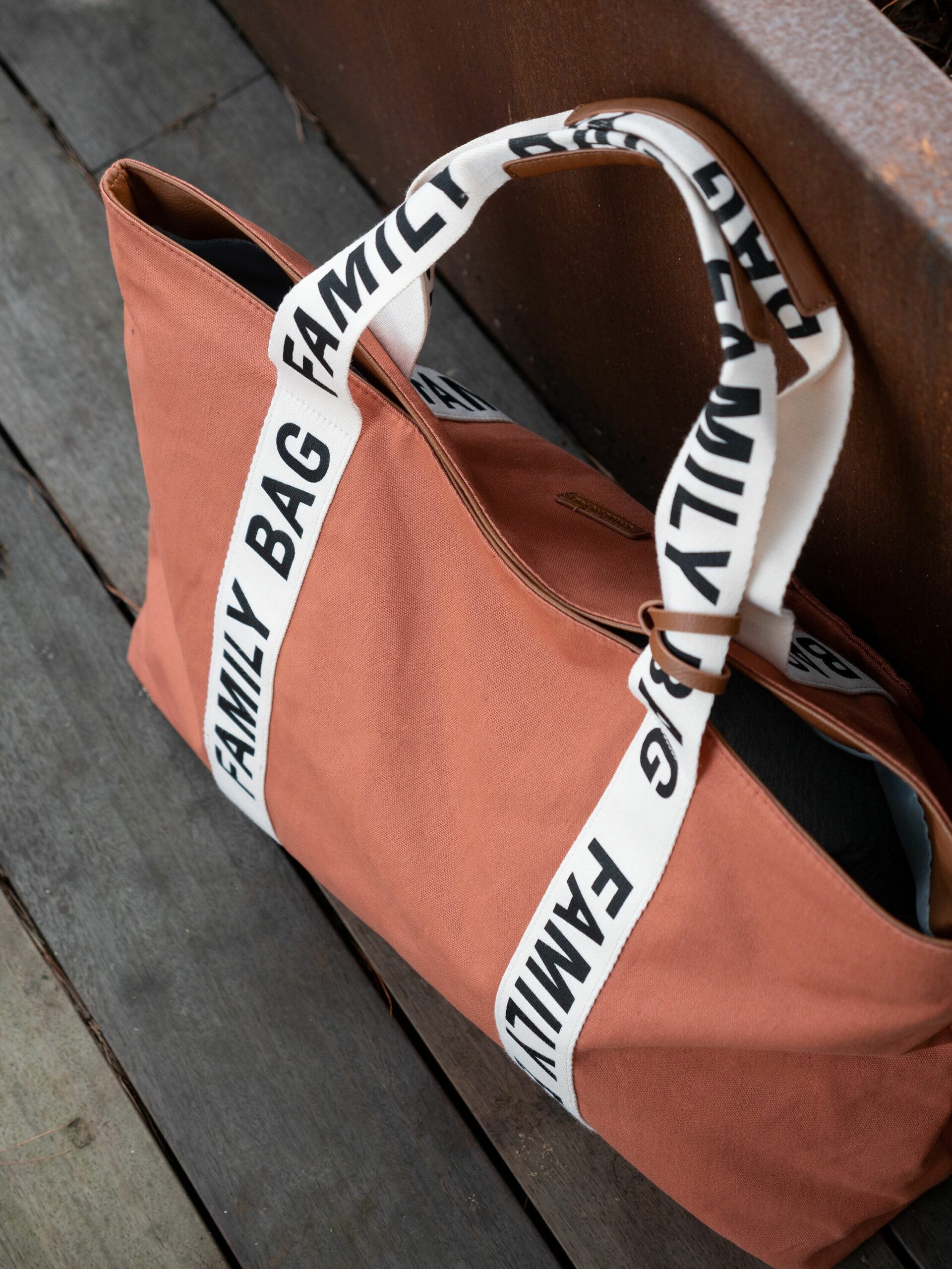 Childhome torba Family bag - Signature Canvas Terracotta