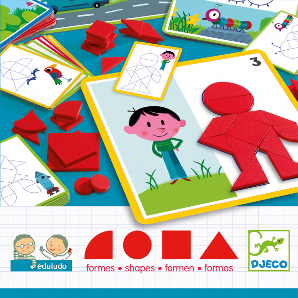 Tangram geometrijski oblici - 3 nivoa težine - Slika 3