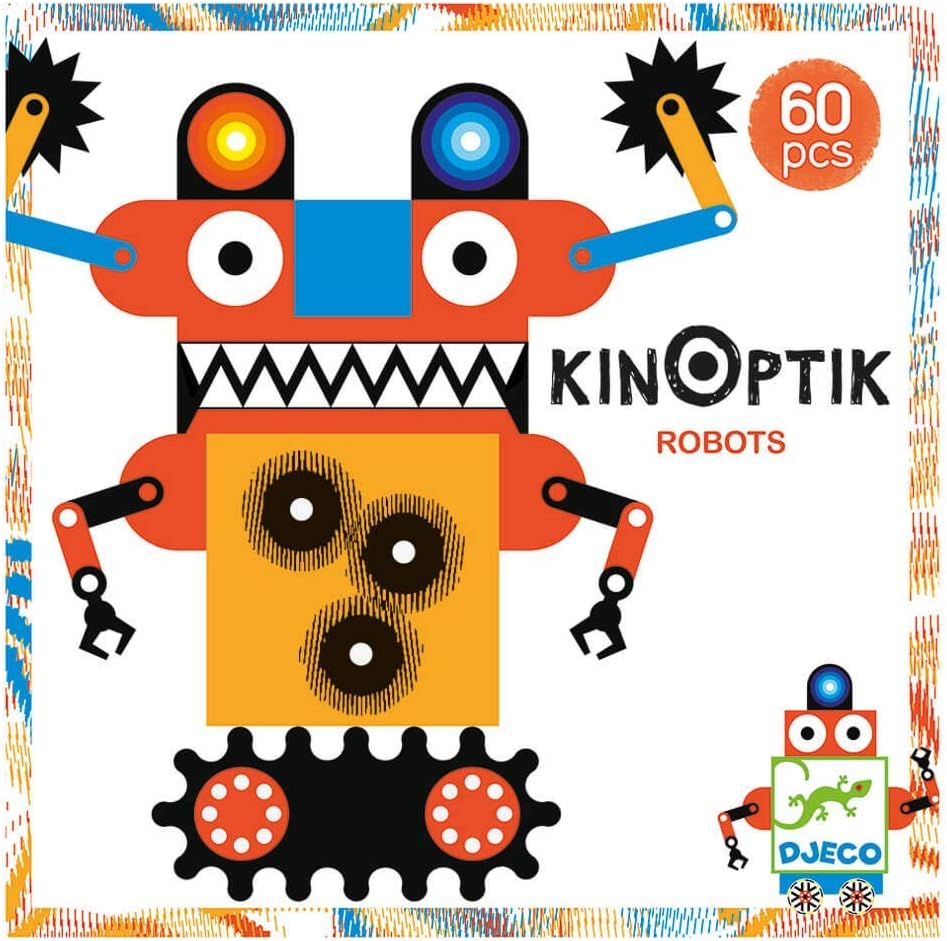 DJECO Konstrukcijski set - Kinoptik Roboti