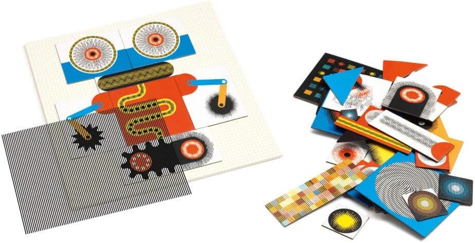 DJECO Konstrukcijski set - Kinoptik Roboti