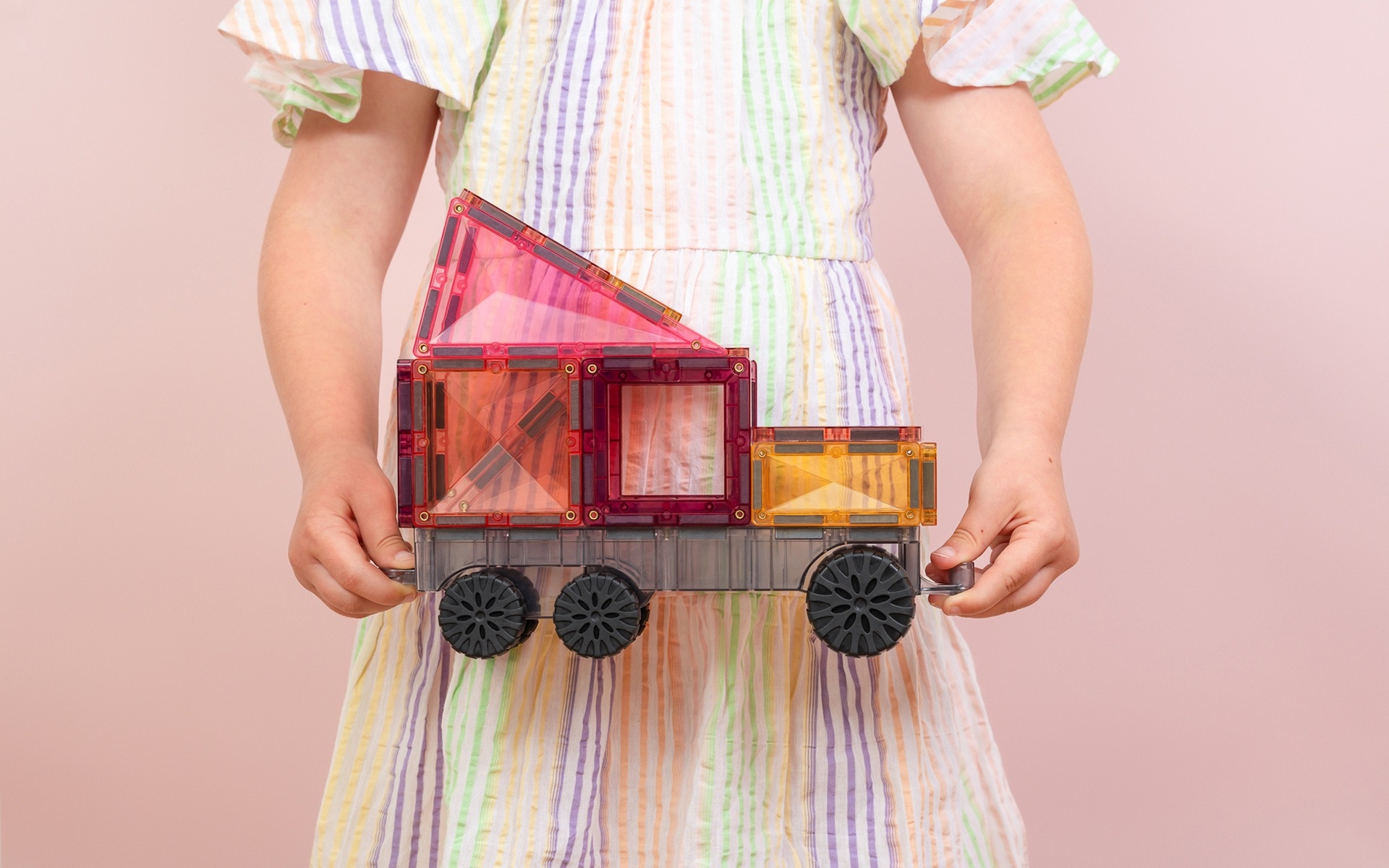 Pastel Transport set Connetix Tiles - 50 dijelova Pastel Transport set Connetix Tiles - 50 dijelova