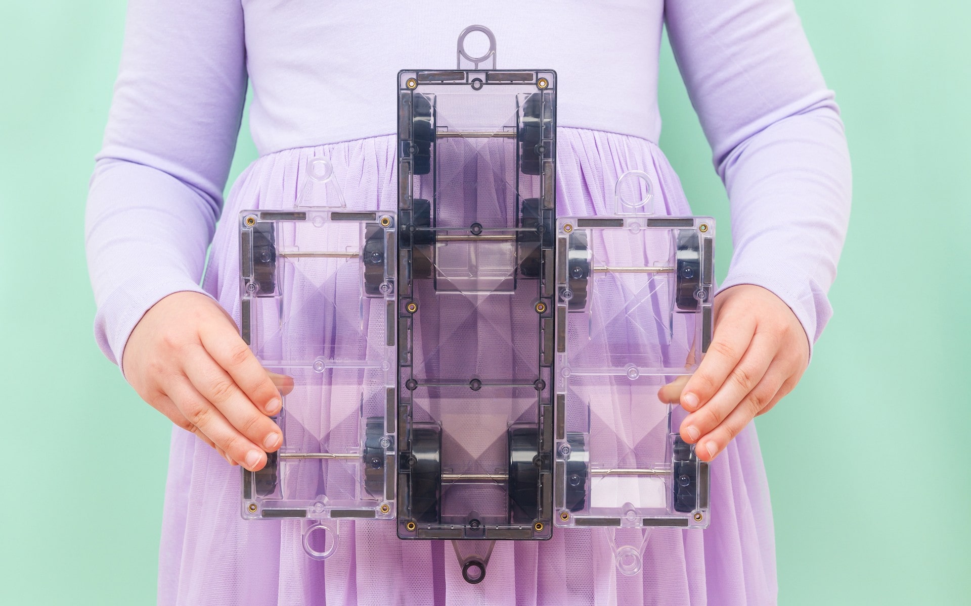 Pastel Transport set Connetix Tiles - 50 dijelova Pastel Transport set Connetix Tiles - 50 dijelova