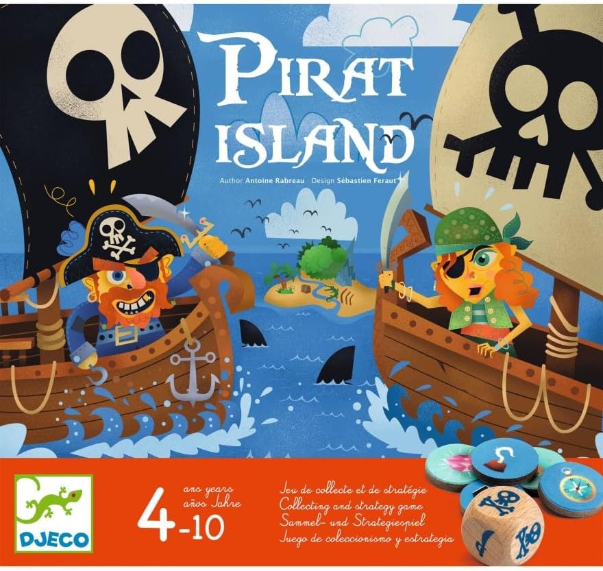 DJECO Društvena igra - Pirate Island