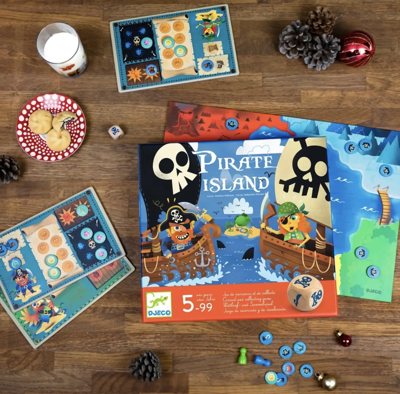 DJECO Društvena igra - Pirate Island