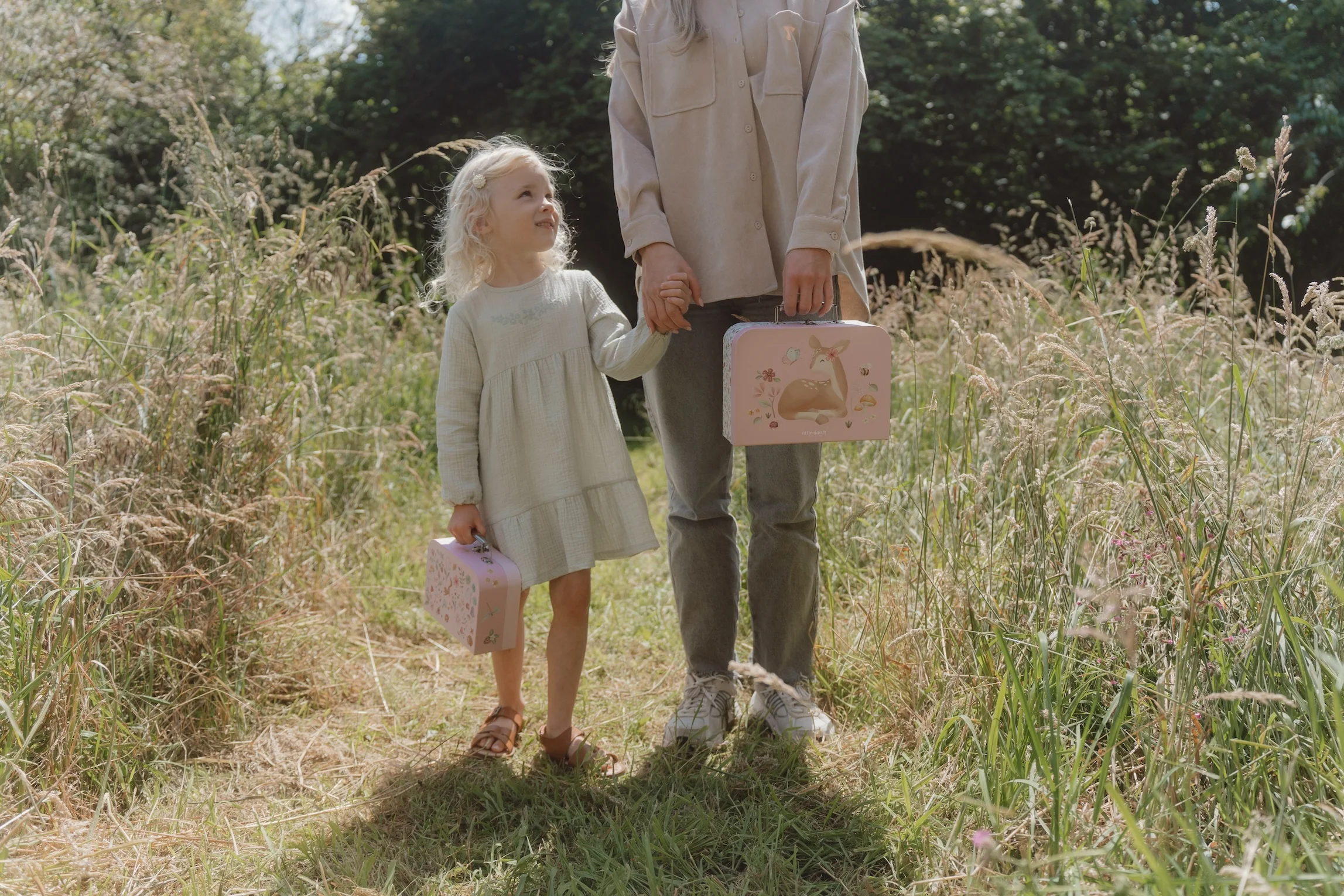 Dekorativni kofer Fairy Garden - se od 2 kofera