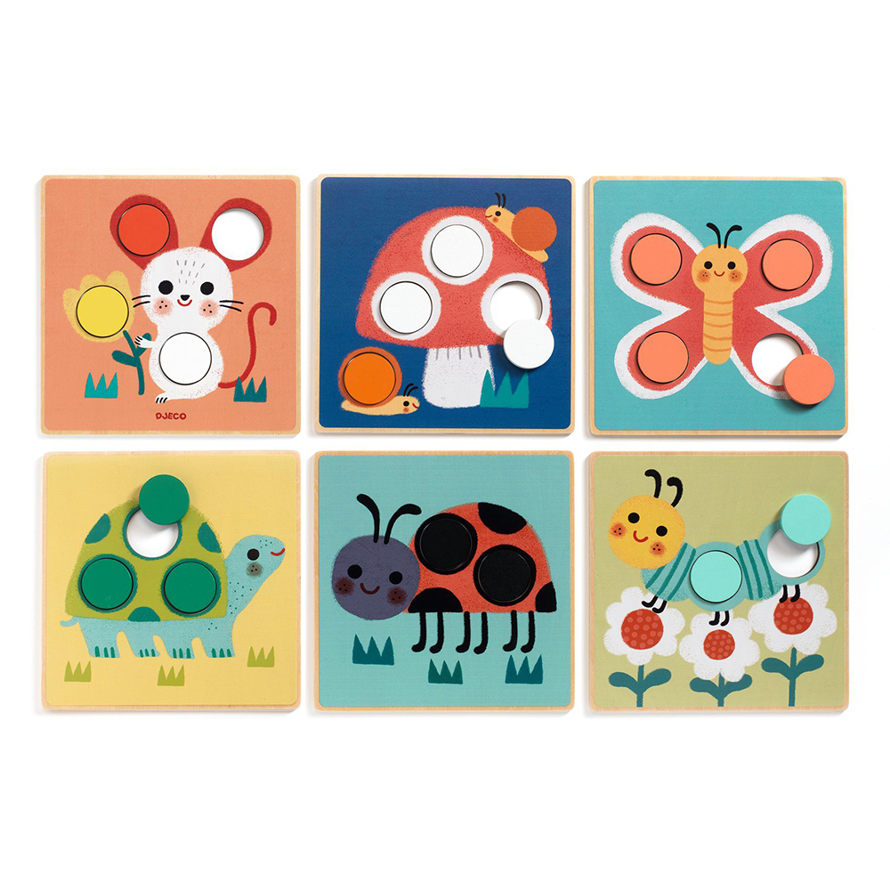 DJECO Spotimage - Prepoznavanje boja i kreiranje životinja