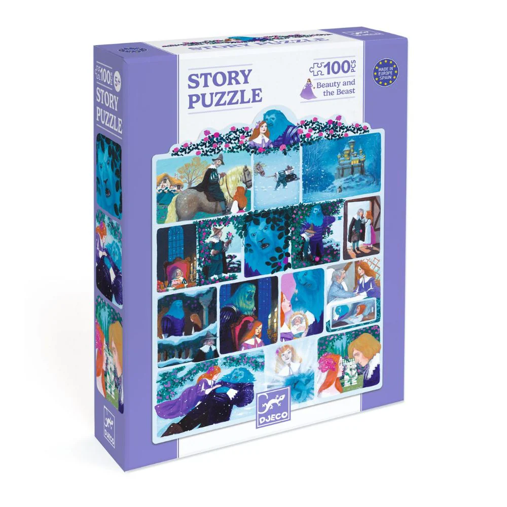 puzzle slagalica bajka slagalica ljepotica i zvijer