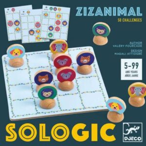DJECO Logička igra Zizanimal - 50 izazova