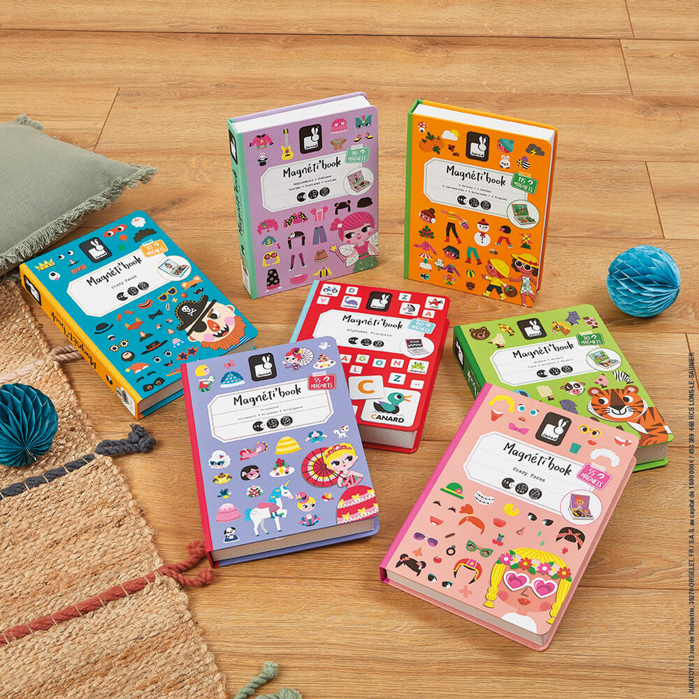 Janod Magnetna knjiga - Životinje