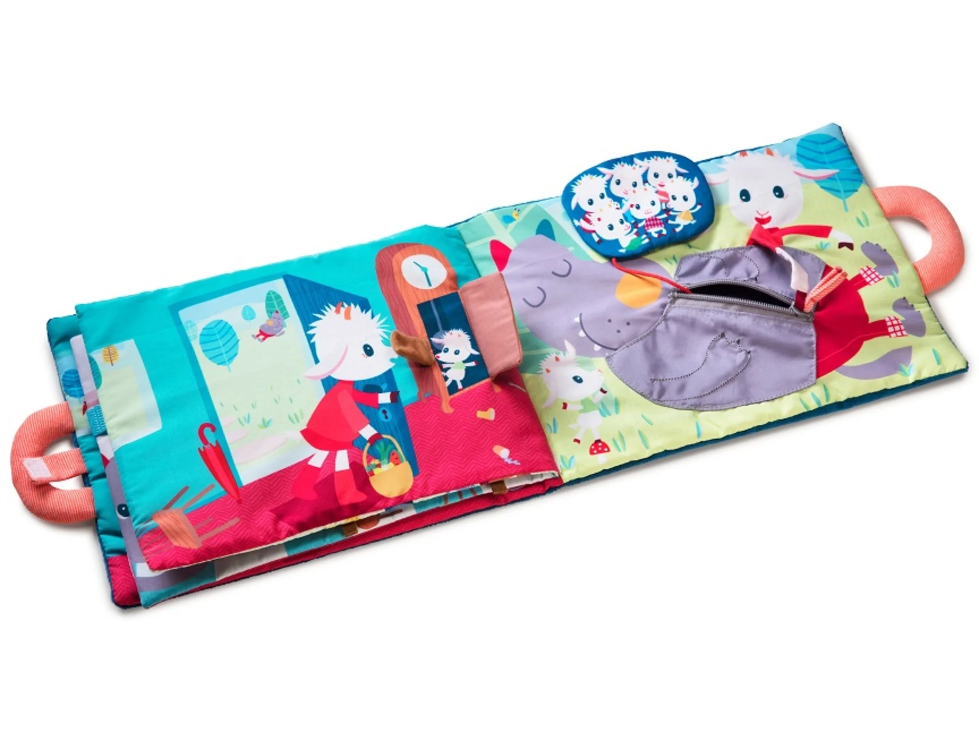 Lilliputiens Aktivnosna knjiga - Vuk i 7 kozlića Lilliputiens Aktivnosna knjiga - Vuk i 7 kozlića