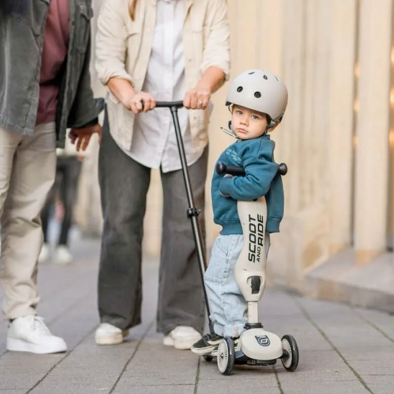 Scoot and Ride HWK1 Push and Go Trotinet i guralica - Ash - Slika 10