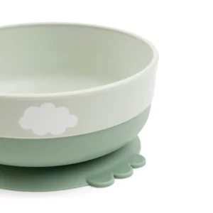 Done by Dear - Prvi set za jelo Happy clouds Green