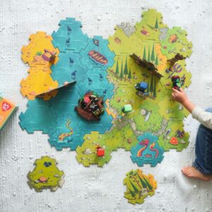 DJECO Velike puzzle Pirati i blago - 30 dijelova