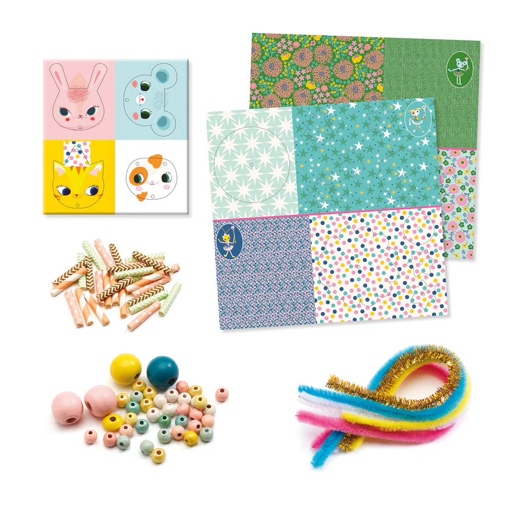 DJECO Kreativni set Moje vile - 4 figurice