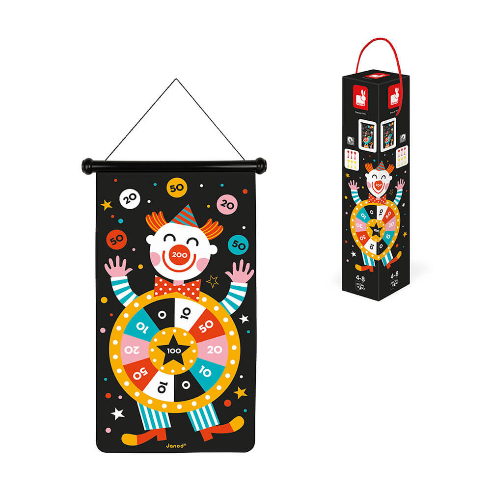 Janod Magnetni pikado za djecu - Cirkus - Slika 4
