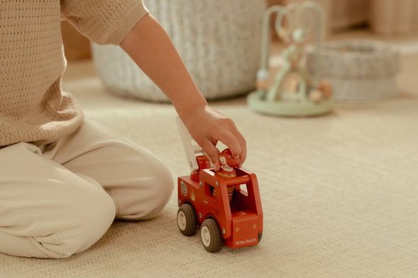 Little Dutch Drveno vatrogasno vozilo - Slika 2