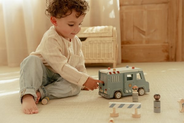 Little Dutch Policijski kombi sa dodacima