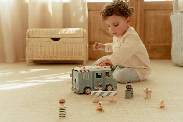 Little Dutch Policijski kombi sa dodacima