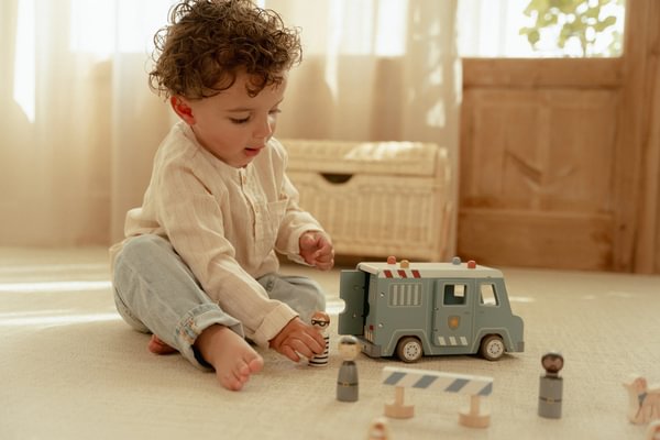 Little Dutch Policijski kombi sa dodacima