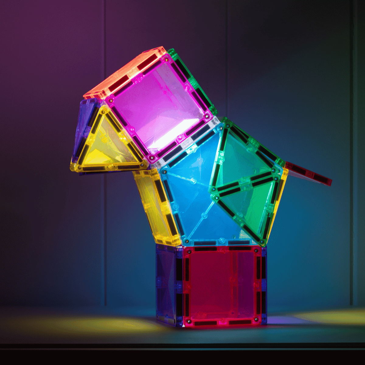 Connetix Tiles Light Star set - 28 dijelova Connetix Tiles Light Star set - 28 dijelova