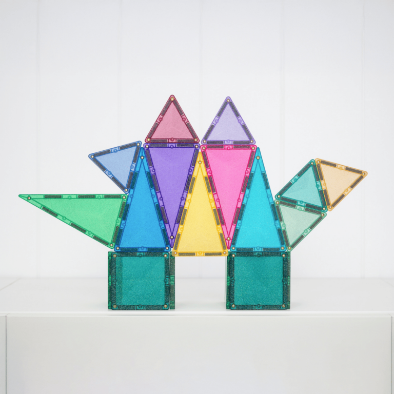 Connetix Tiles Pastel Glitter Castle set - 48 dijelova Connetix Tiles Pastel Glitter Castle set - 48 dijelova