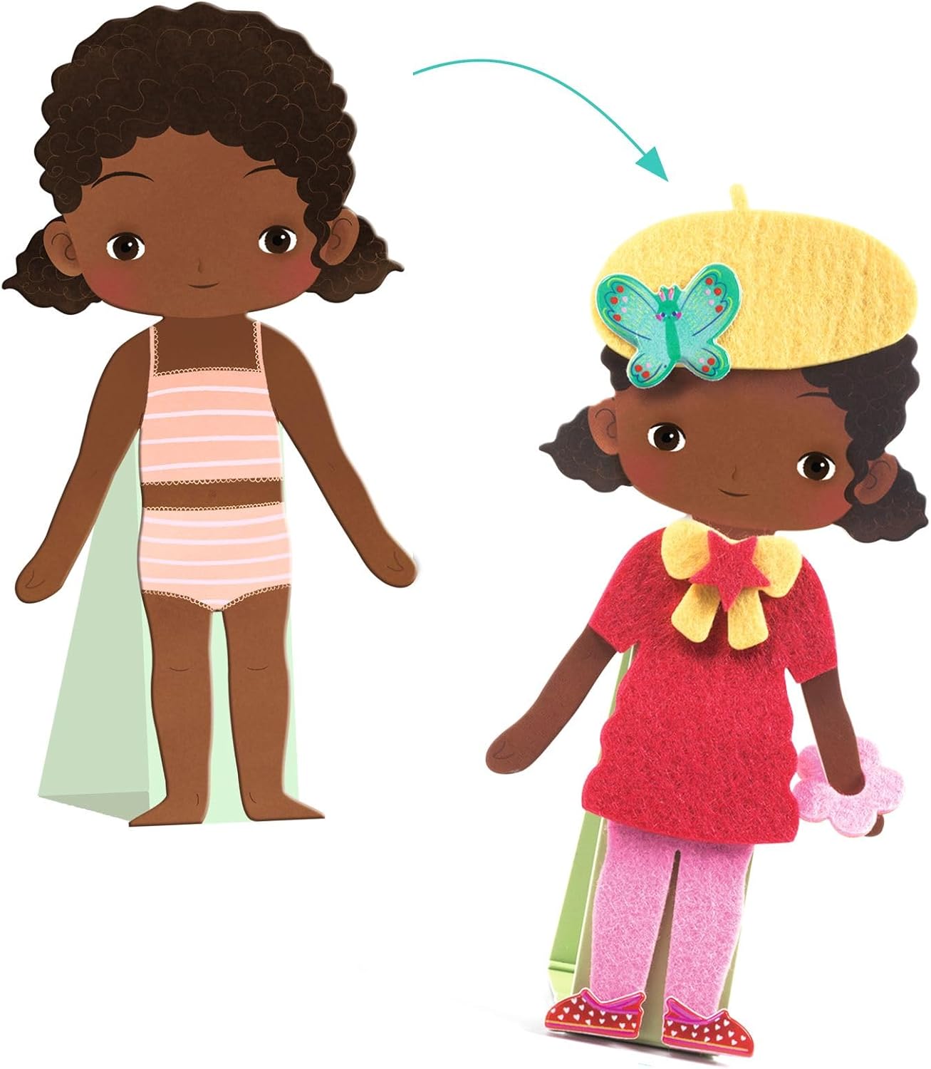 DJECO Kreativni set - Oblačenje stikerima DJECO Kreativni set - Oblačenje stikerima