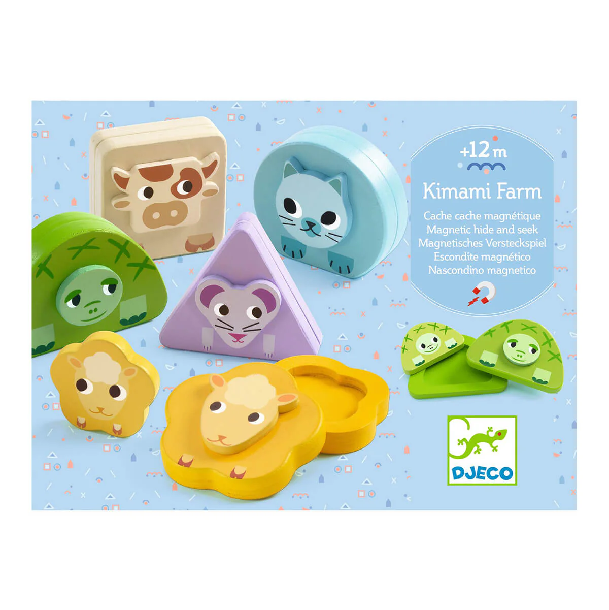 DJECO Drvena igračka - Kimami Farm DJECO Drvena igračka - Kimami Farm