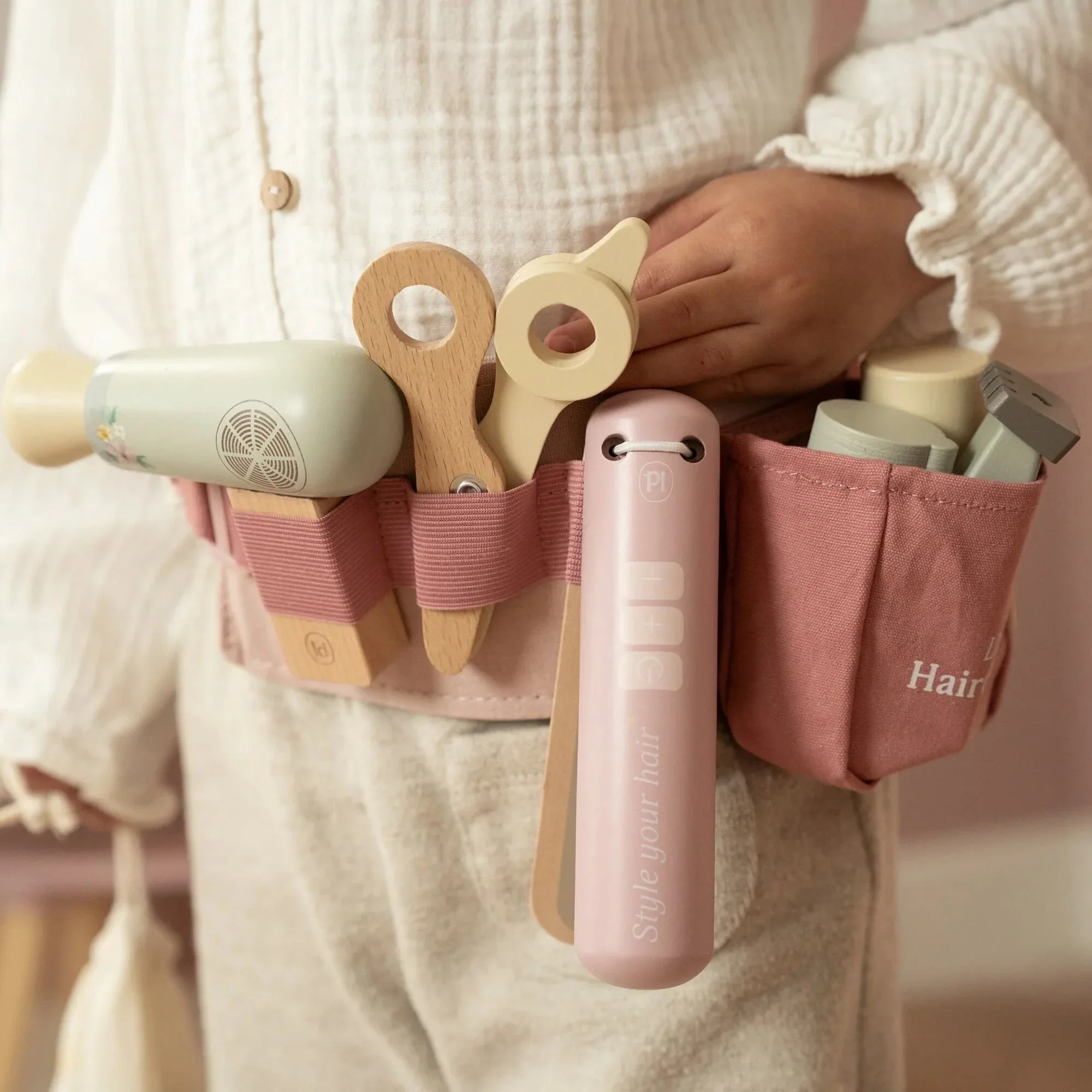 Little Dutch Frizerski set za igru - Pink - Slika 4