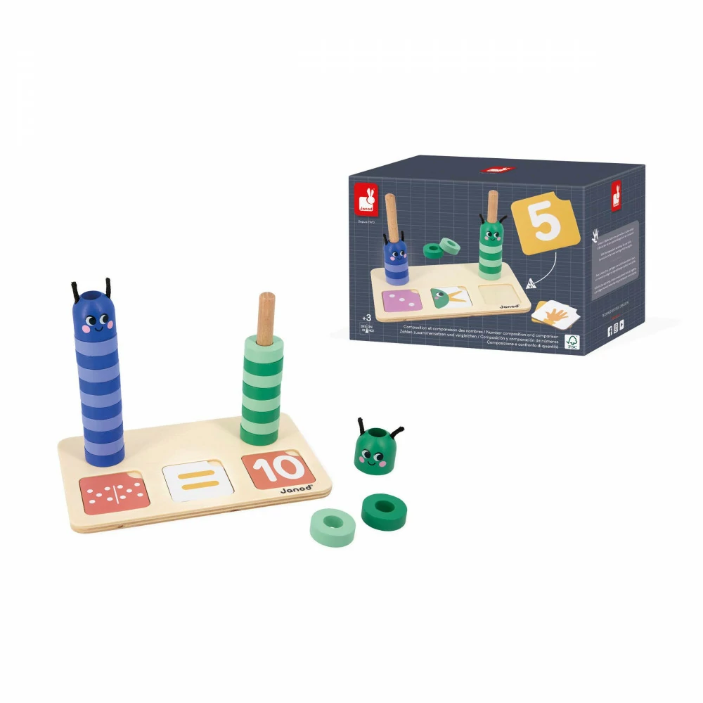 Janod Edukativna igra - Brojevi i količine - Slika 15