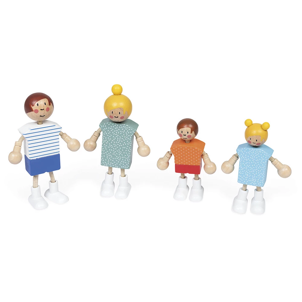 Janod Kućica za lutke sa namještajem - Slika 7