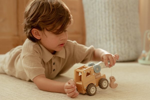 Little Dutch Drveno vozilo sa dizalicom - Slika 2